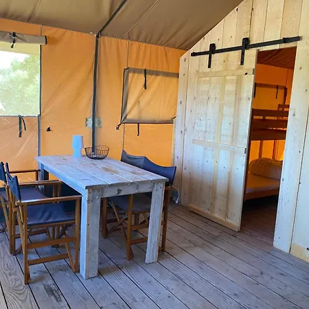 Comfort Safari Tent With Terrace On Nature In France Luxury tent *